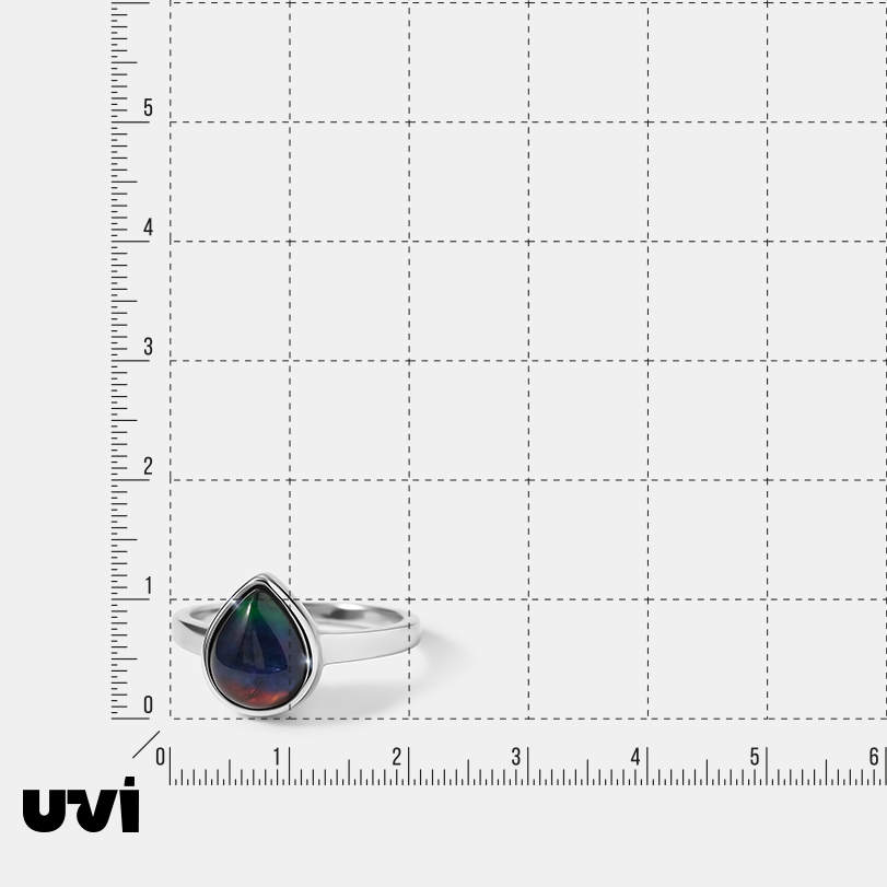 Серебряное кольцо с аммолитом