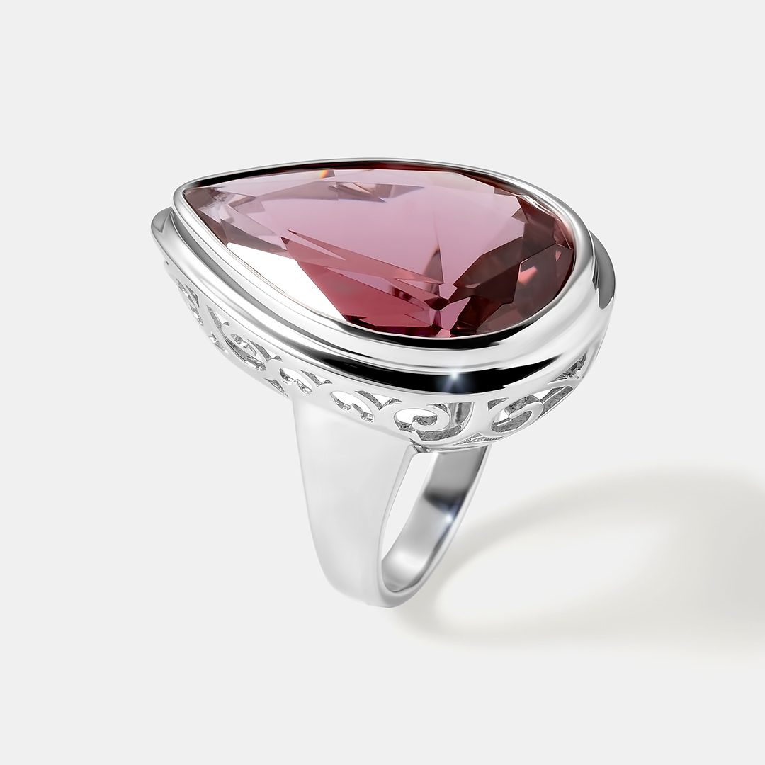 Серебряное кольцо с султанитом