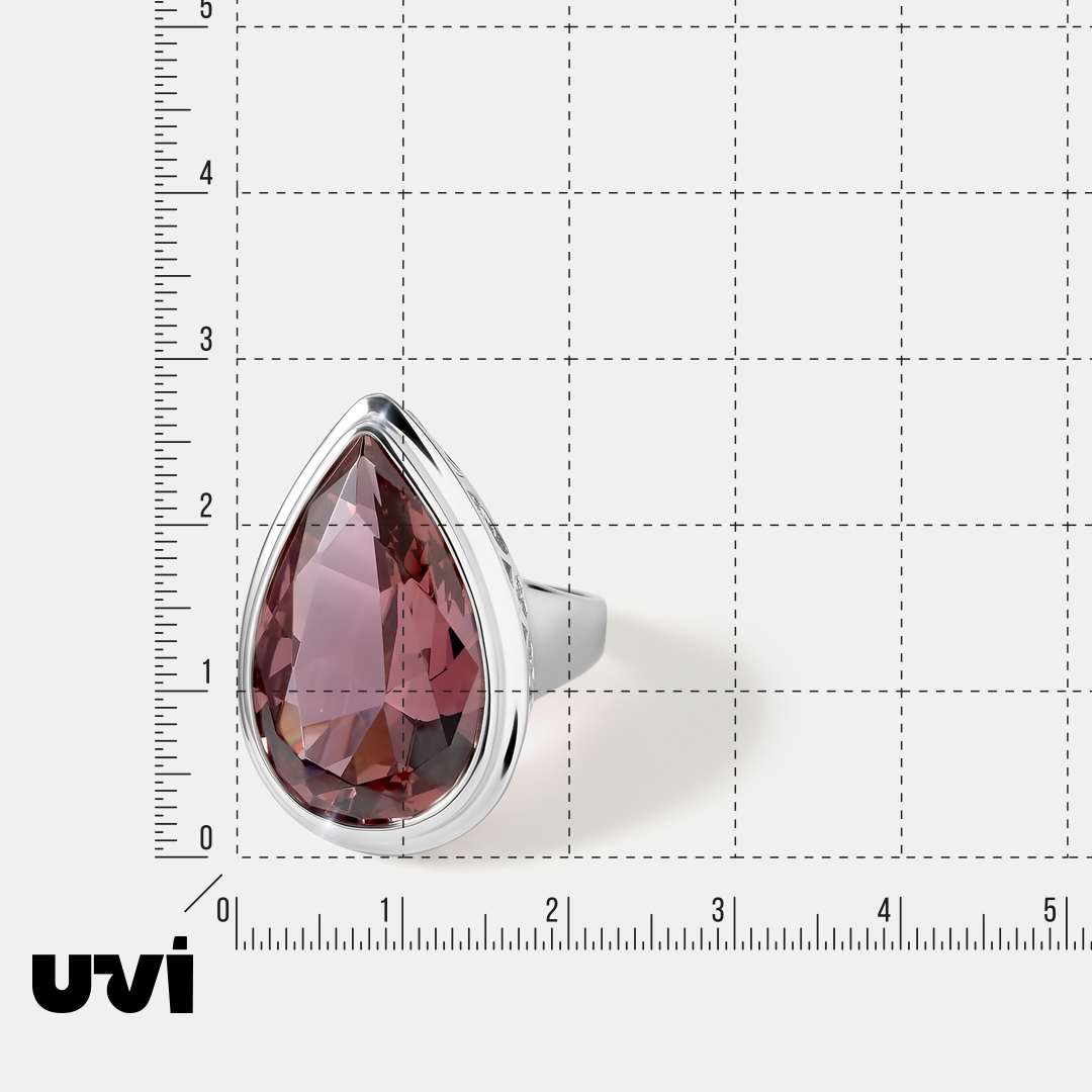 Серебряное кольцо с султанитом