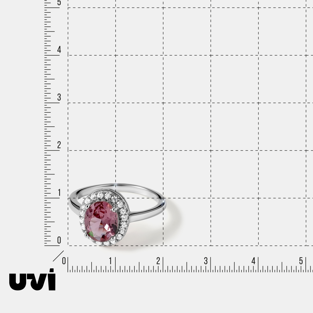 Серебряное кольцо с султанитом