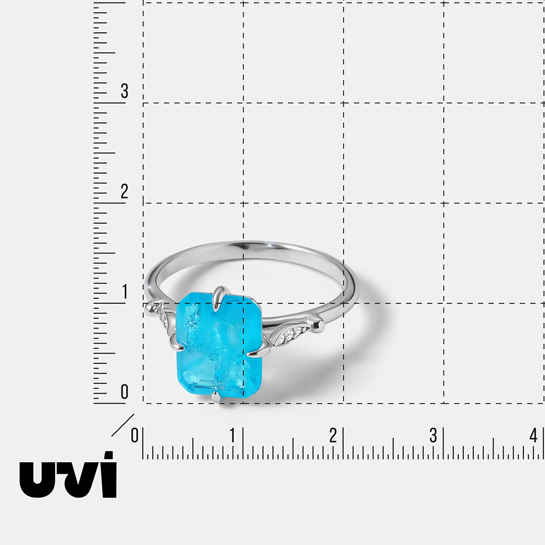 Серебряное кольцо с горным хрусталем