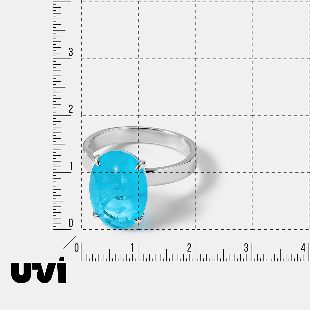 Серебряное кольцо с горным хрусталем