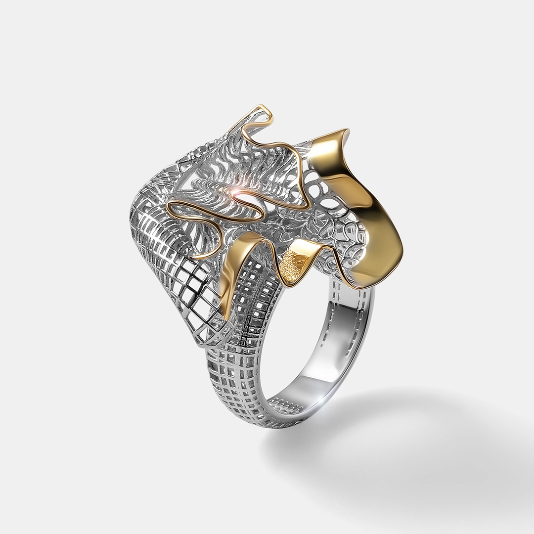 Серебряное кольцо
