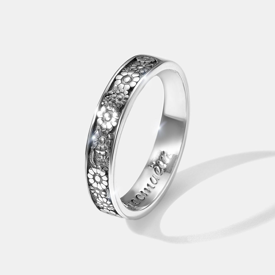 Серебряное кольцо "Послание к коринфянам"