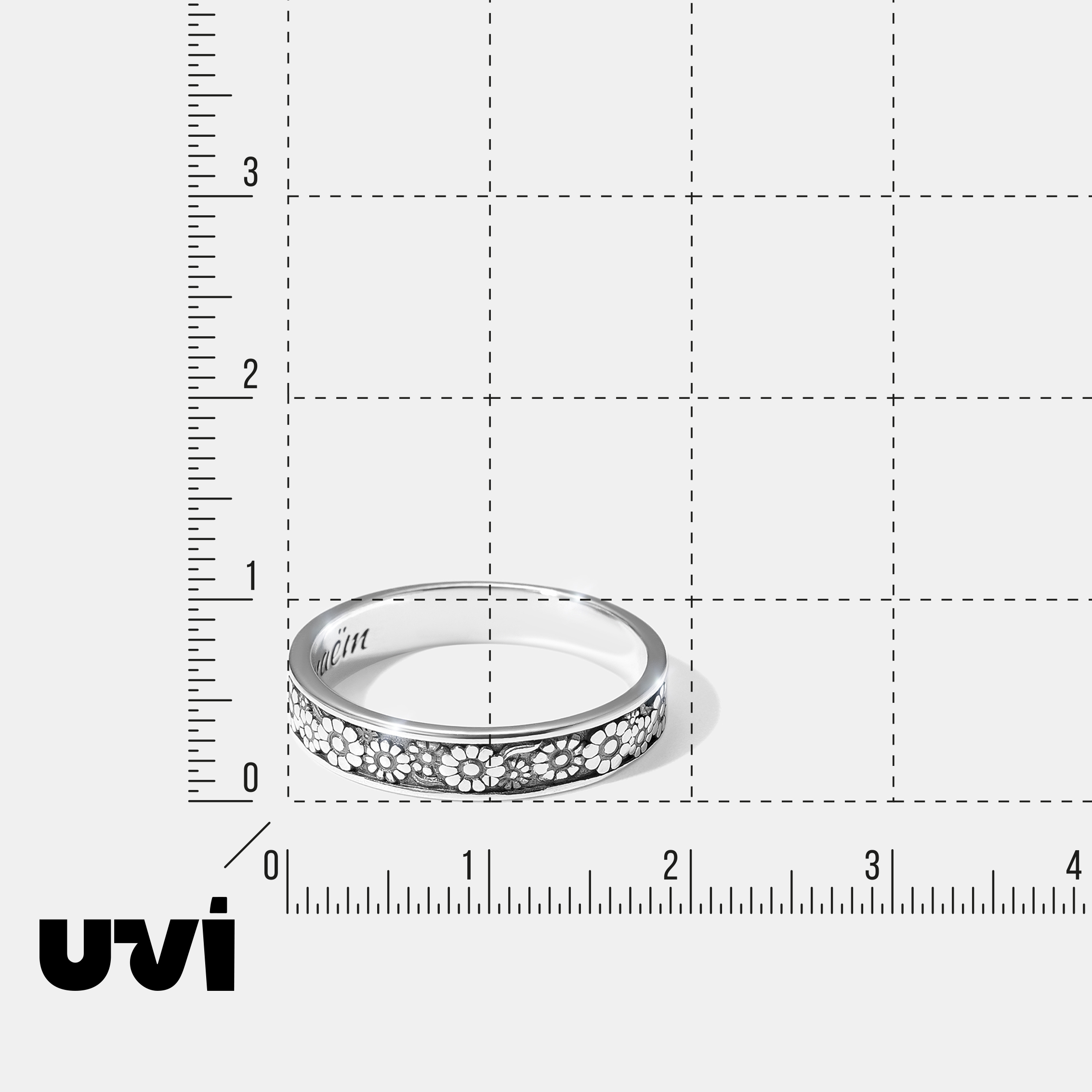 Серебряное кольцо "Послание к коринфянам"