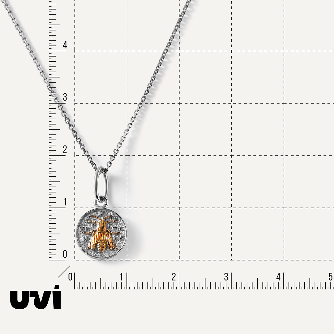 Подвеска из белого золота "символ Киккского монастыря"