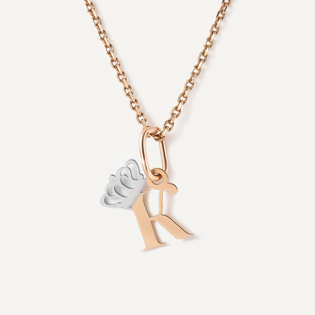 Подвеска-буква из золота "К"