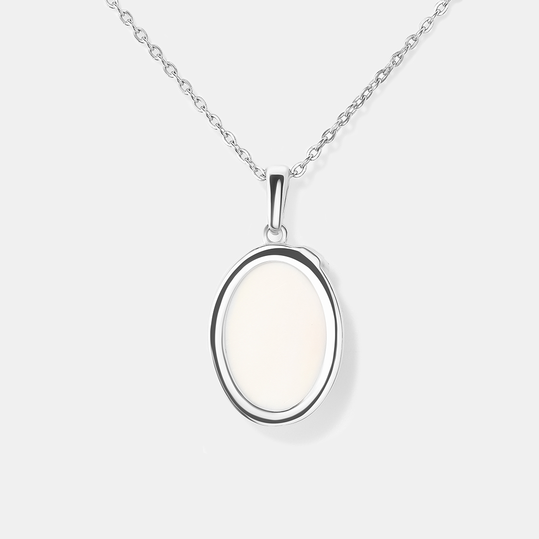 Серебряная подвеска с кораллом