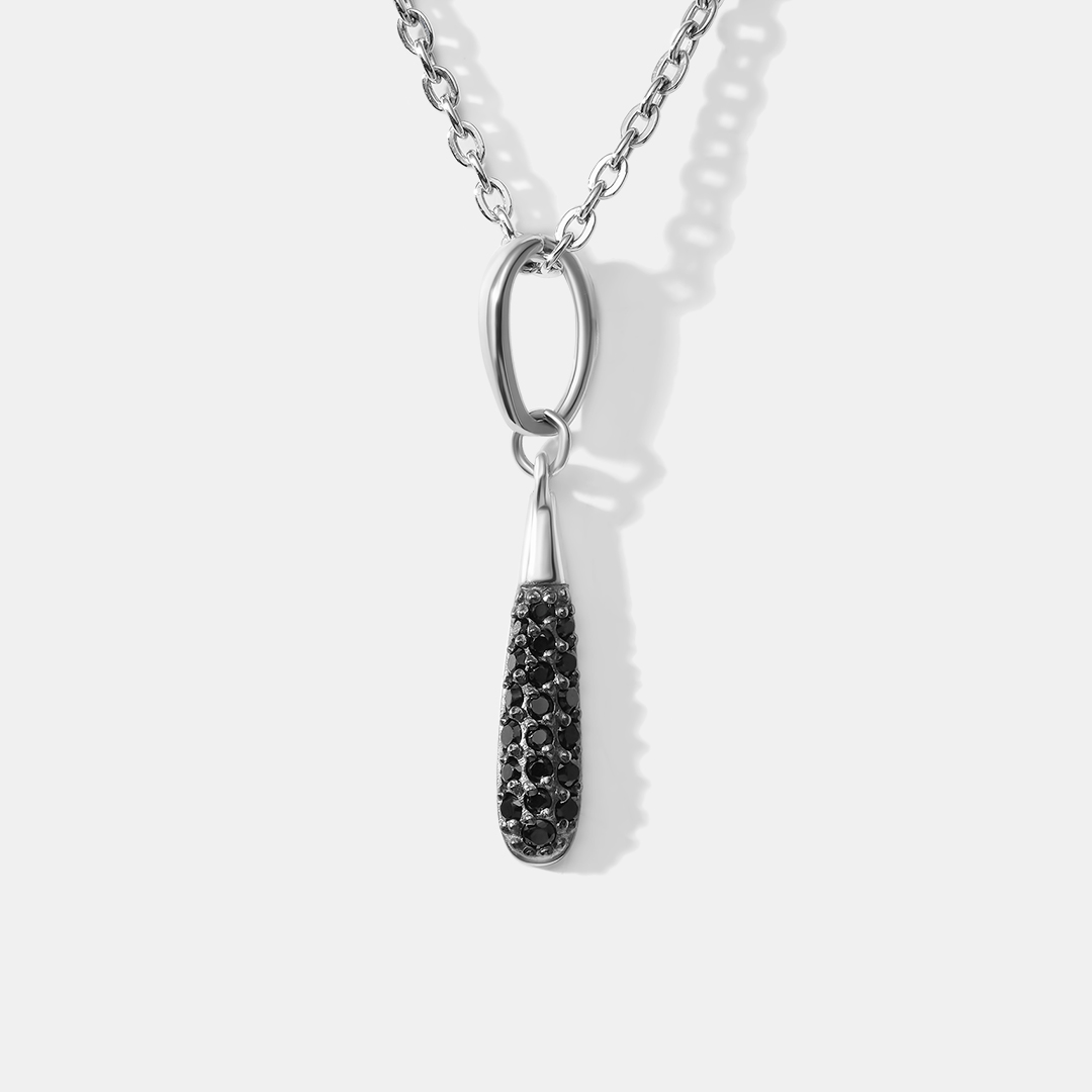 Серебряная подвеска со шпинелью