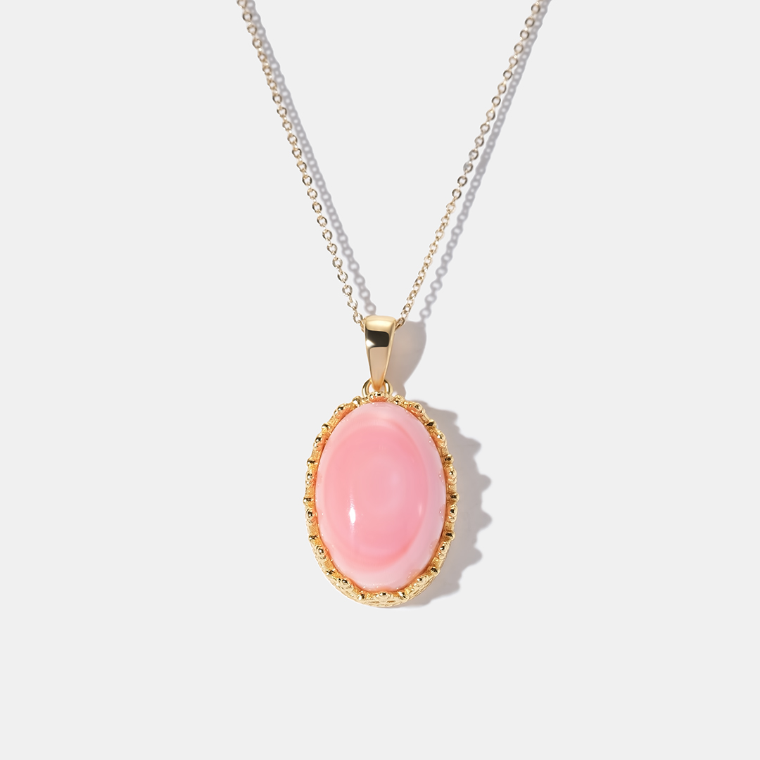 Серебряная подвеска с кораллом
