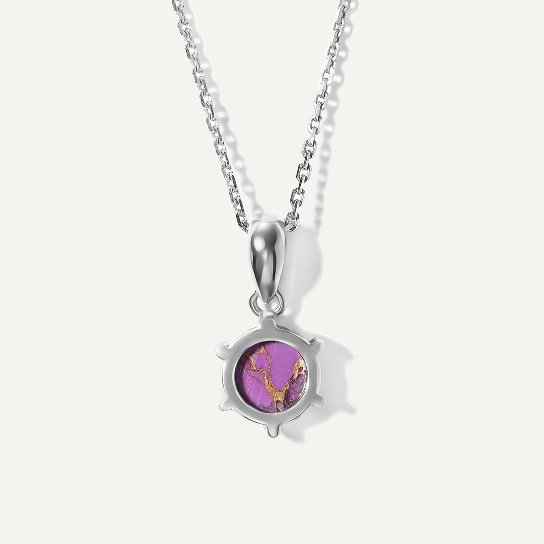 Серебряная подвеска с бирюзой Мохаве