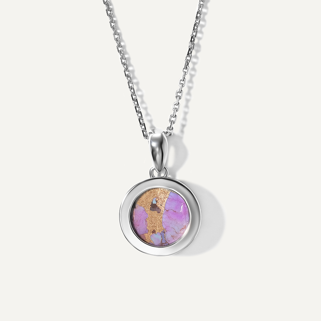 Серебряная подвеска с бирюзой Мохаве