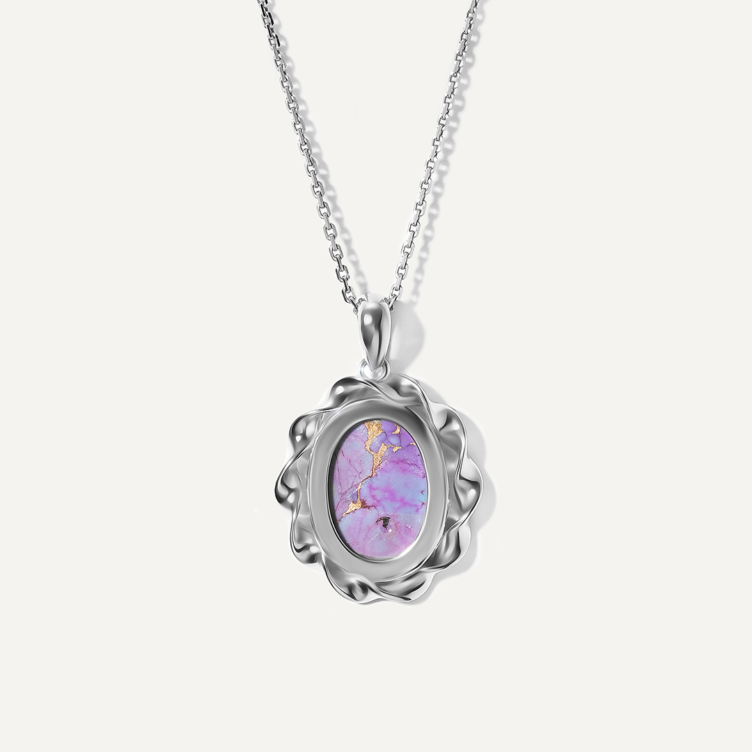 Серебряная подвеска с бирюзой Мохаве