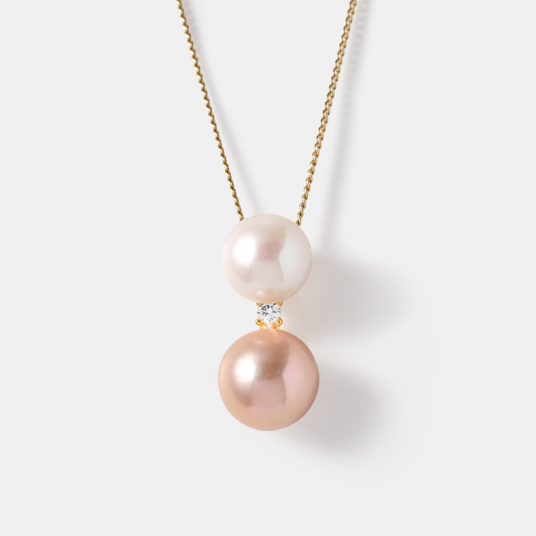 Серебряная подвеска с жемчугом Эдисон