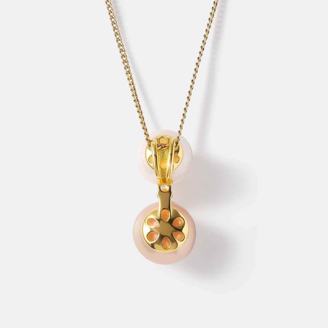 Серебряная подвеска с жемчугом Эдисон