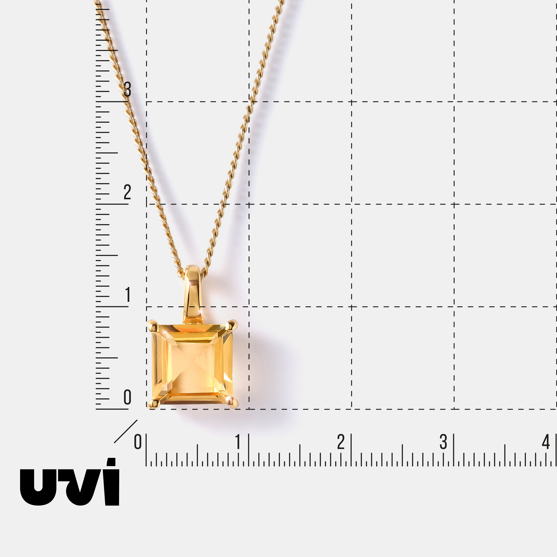Серебряная подвеска с гелиодором