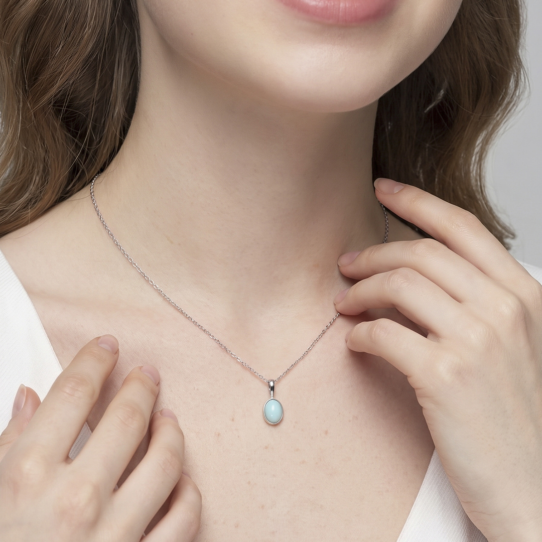 Серебряное кольцо с бирюзой