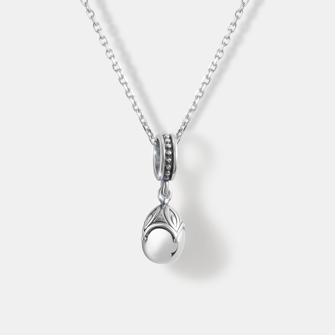 Серебряная подвеска "Пасхальное яйцо"