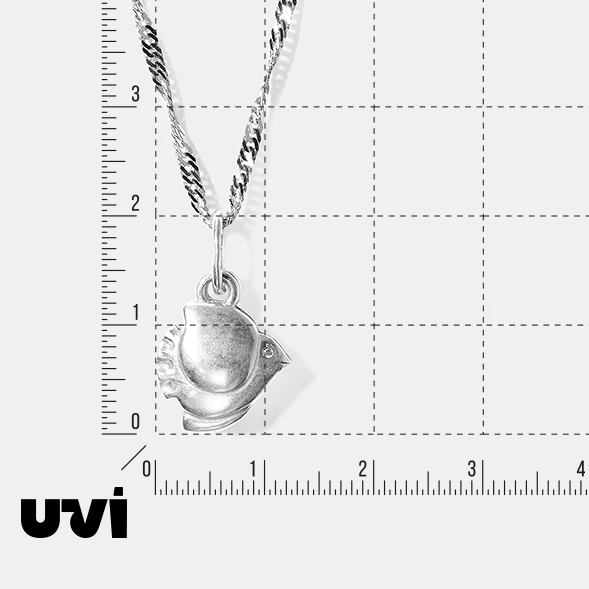 Серебряная подвеска "Казанская"