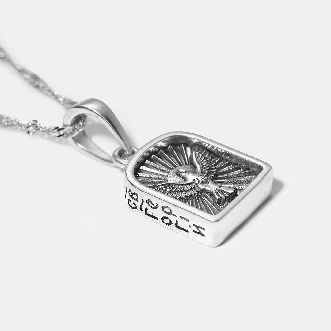 Серебряная подвеска "Георгий Победоносец"