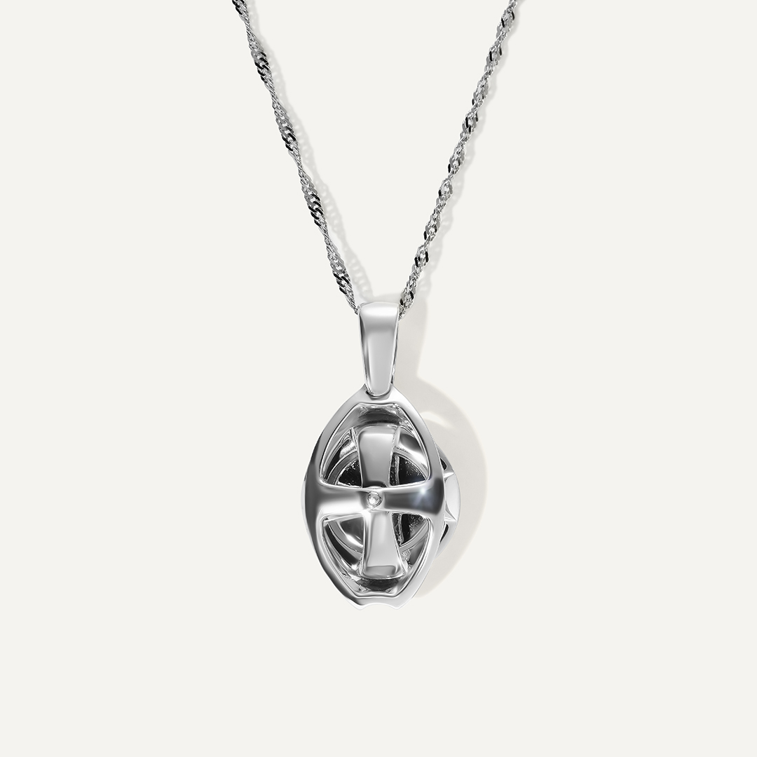 Серебряная подвеска "Невская Скоропослушница"