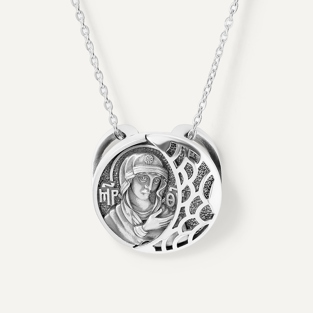 Серебряная подвеска "Невская Скоропослушница"