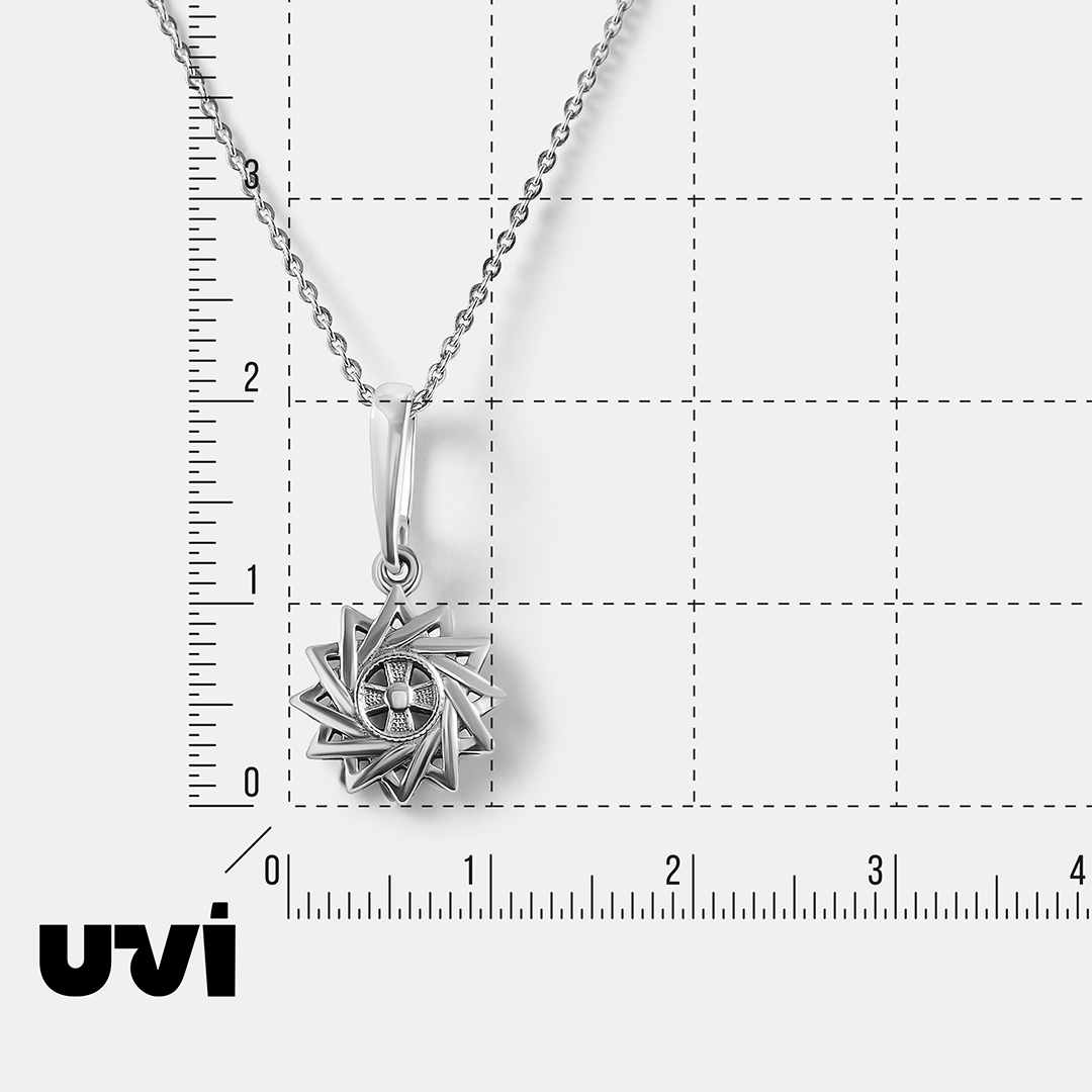 Серебряная подвеска "Эрцгамма"