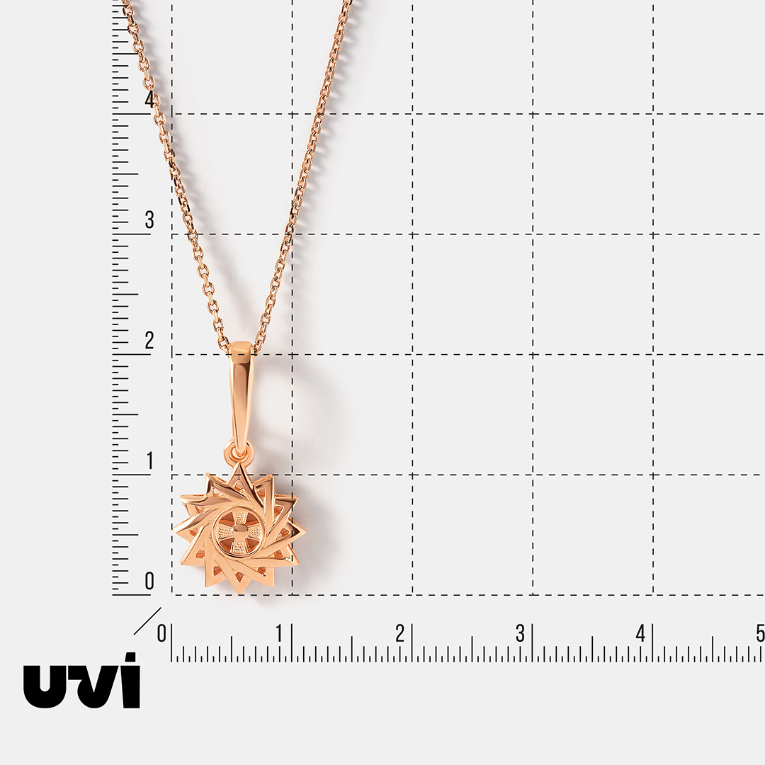 Серебряная подвеска "Эрцгамма"