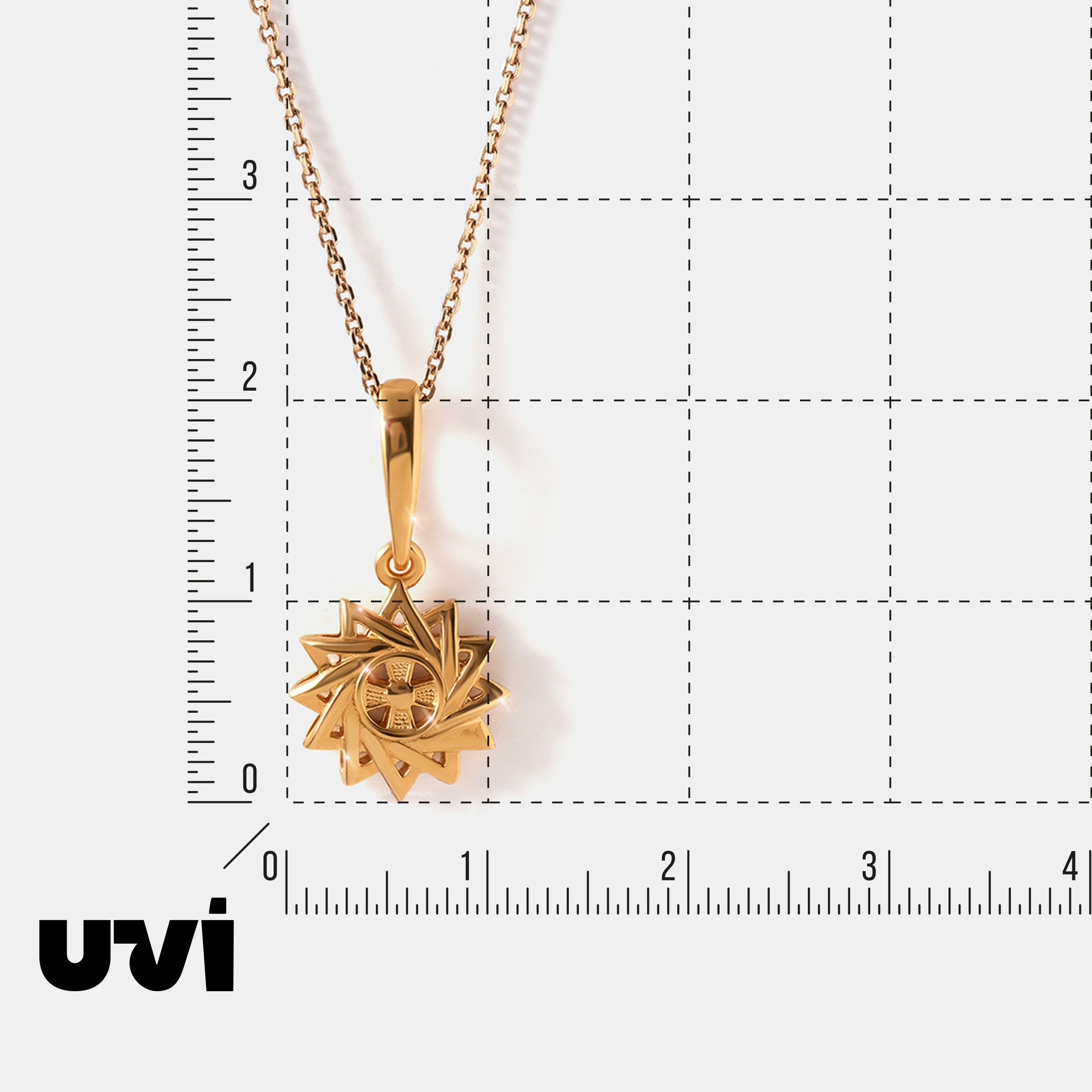 Серебряная подвеска "Эрцгамма"