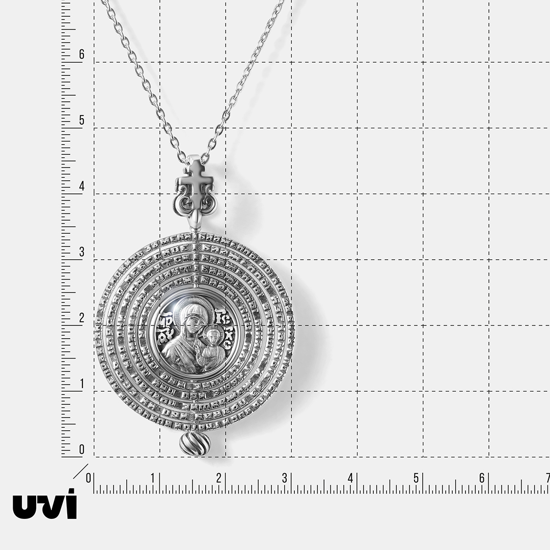 Серебряная подвеска "Православная"