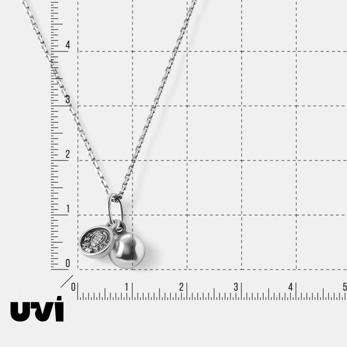 Серебряная подвеска "Николай/Ангел"