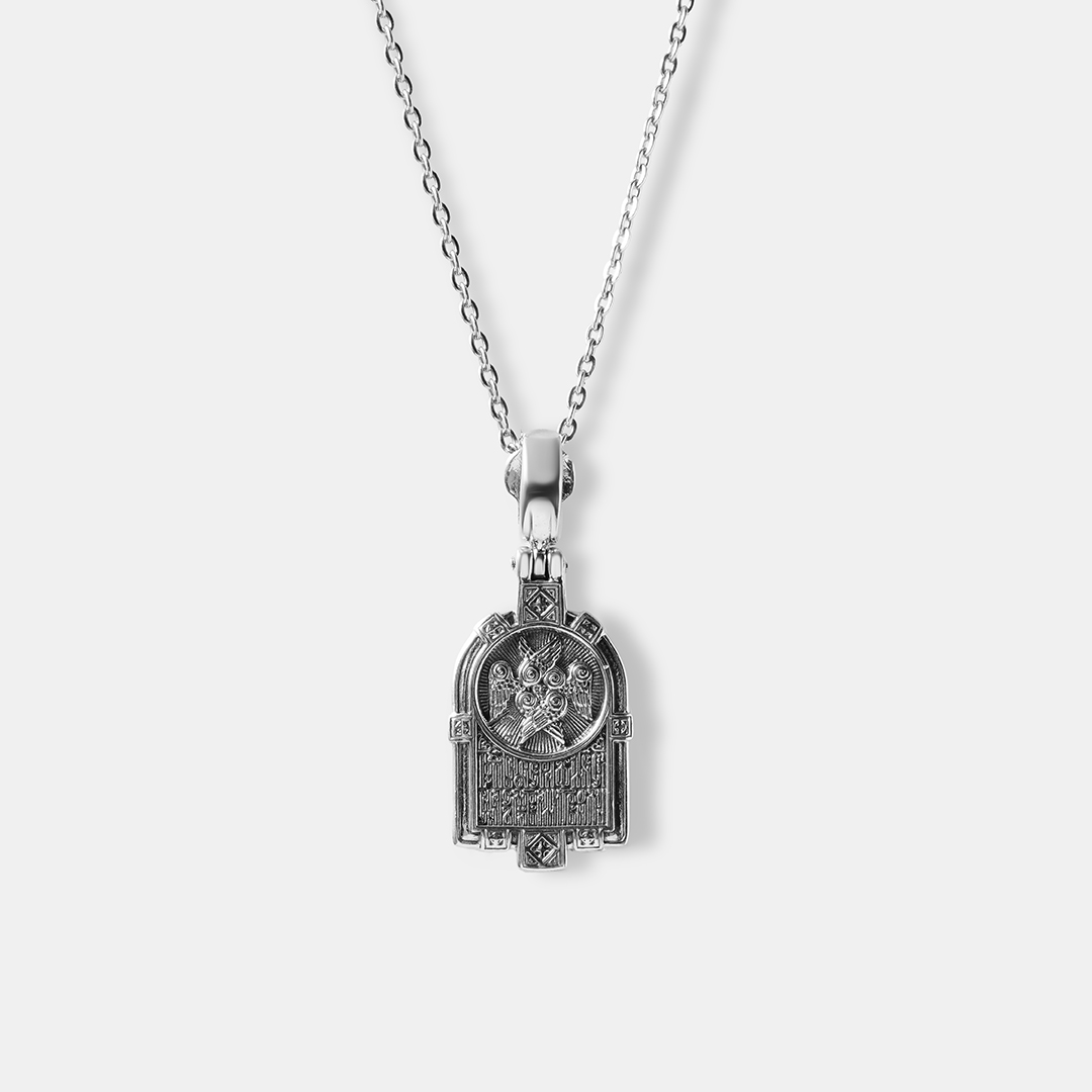 Серебряная подвеска "Серафим"
