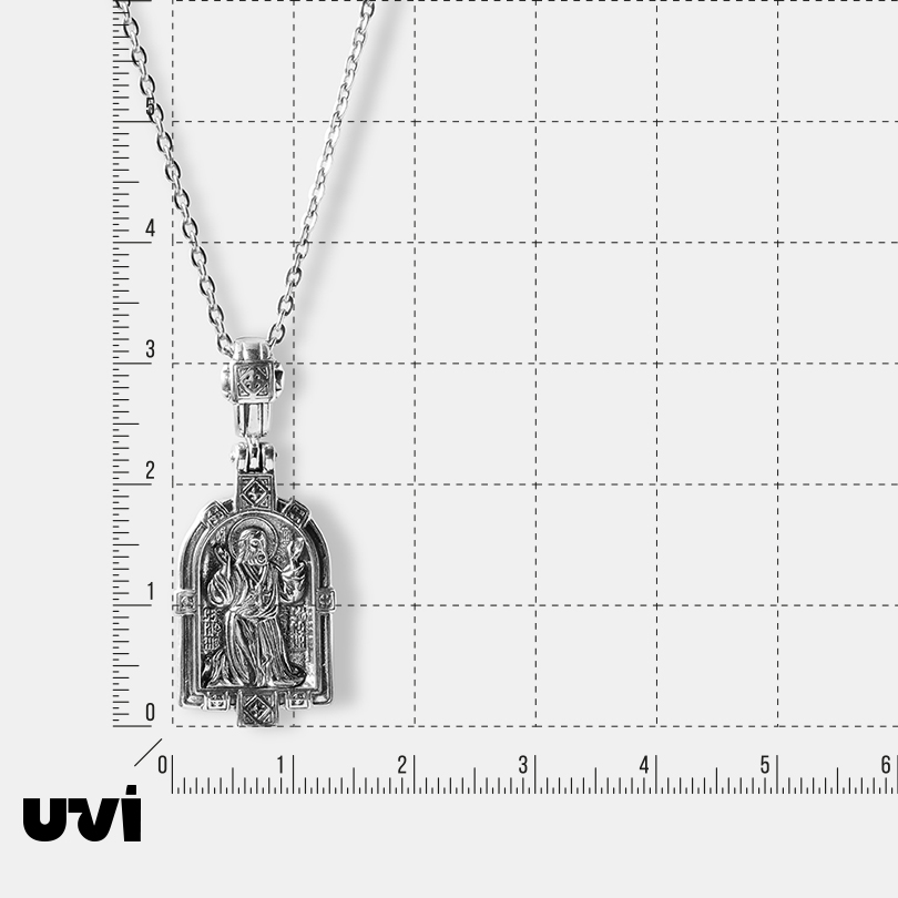 Серебряная подвеска "Серафим"
