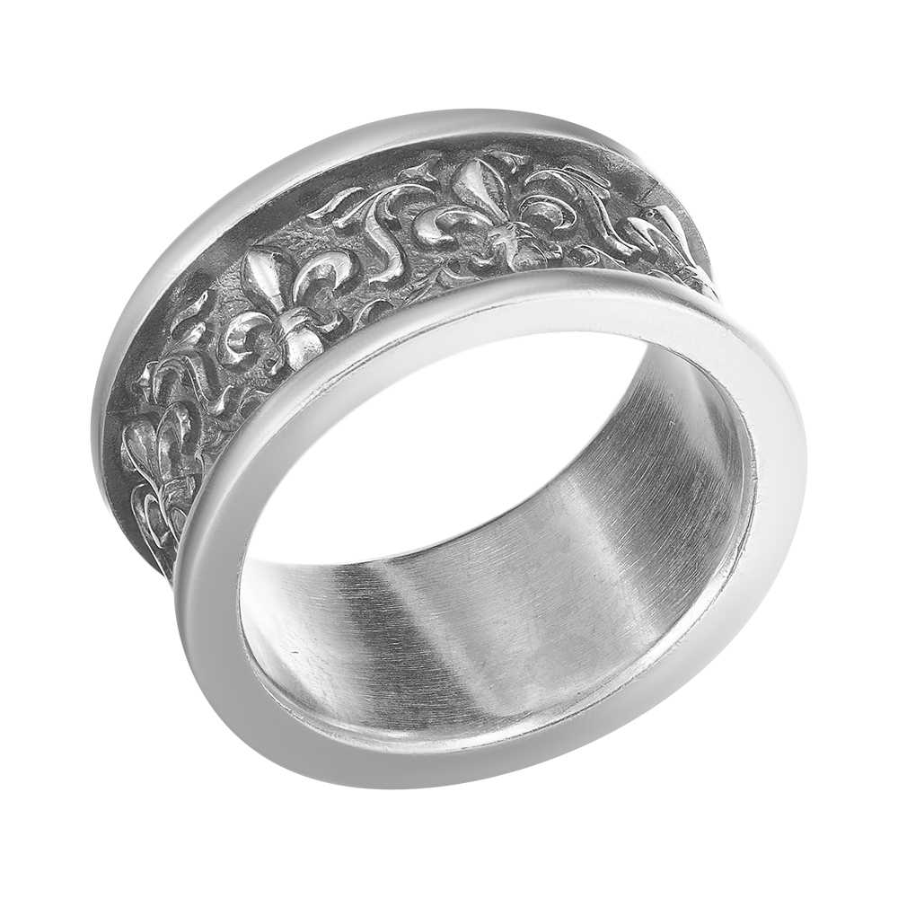 Серебряное кольцо 925 пробы; с чернением;