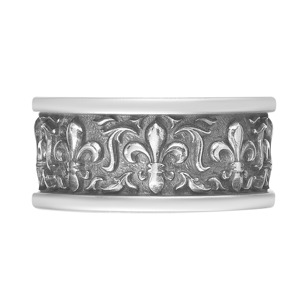 Серебряное кольцо 925 пробы; с чернением;