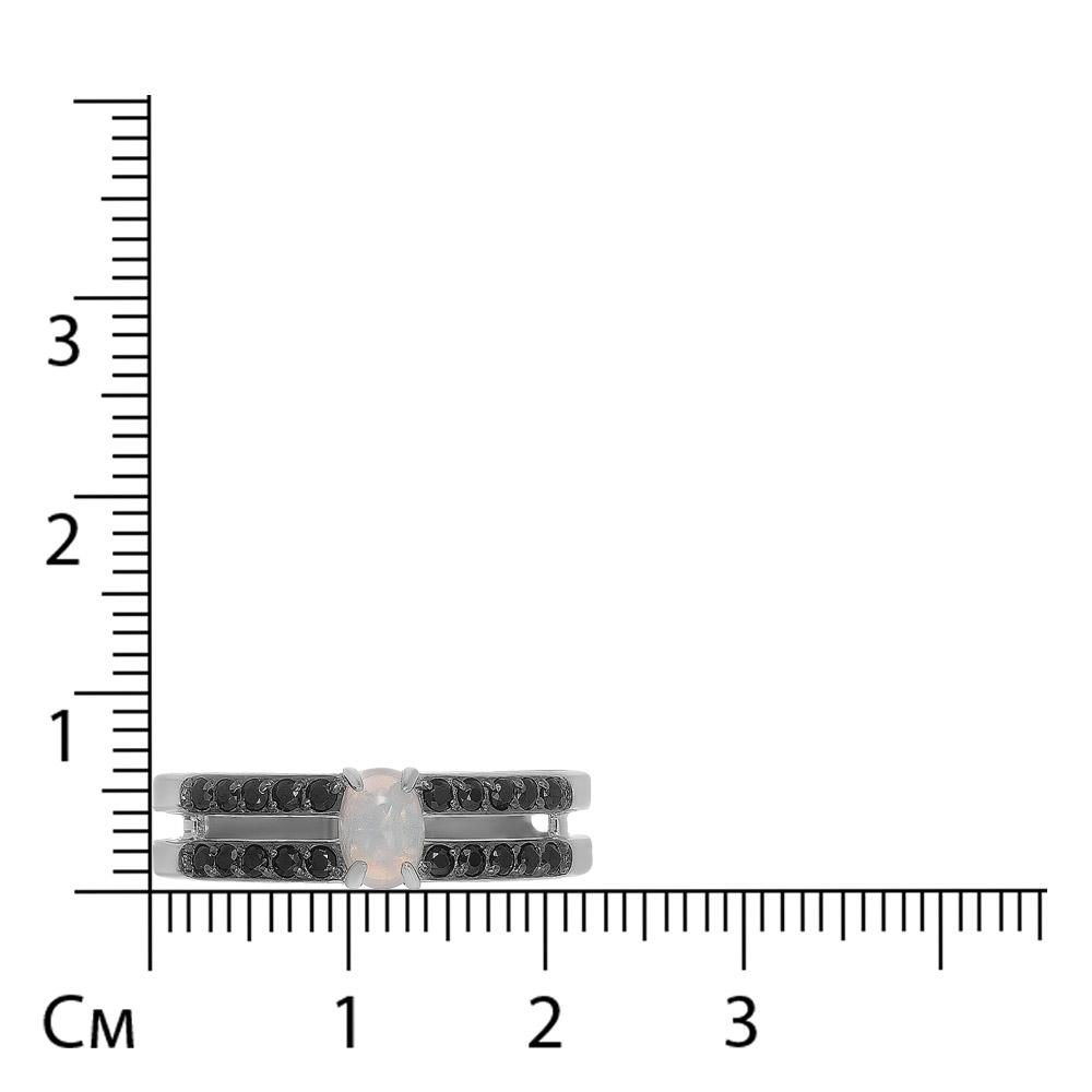 Серебряное кольцо с опалом