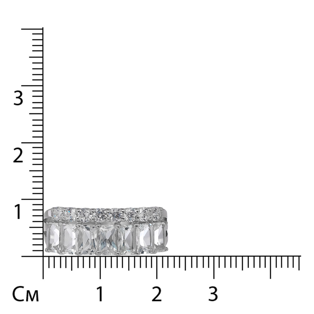 Серебряное кольцо с топазами