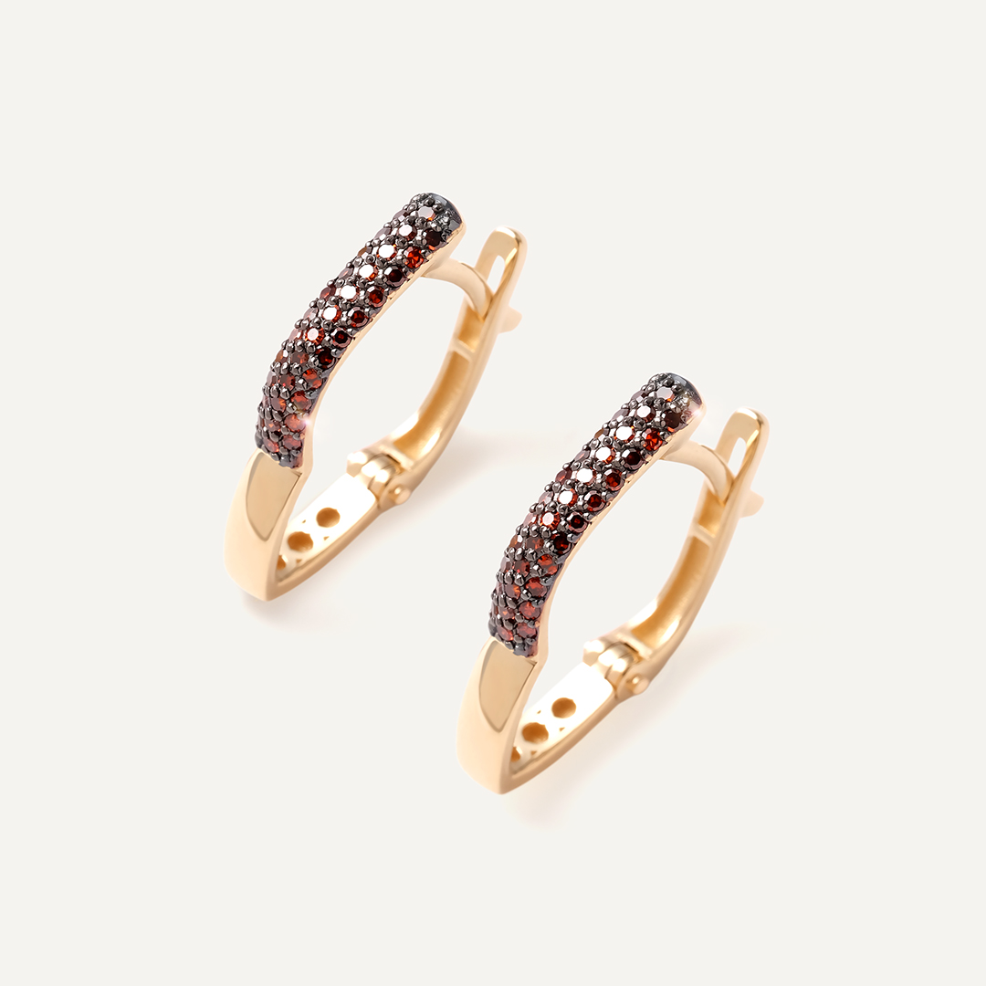 10511-001266 Серьги (Au 585)