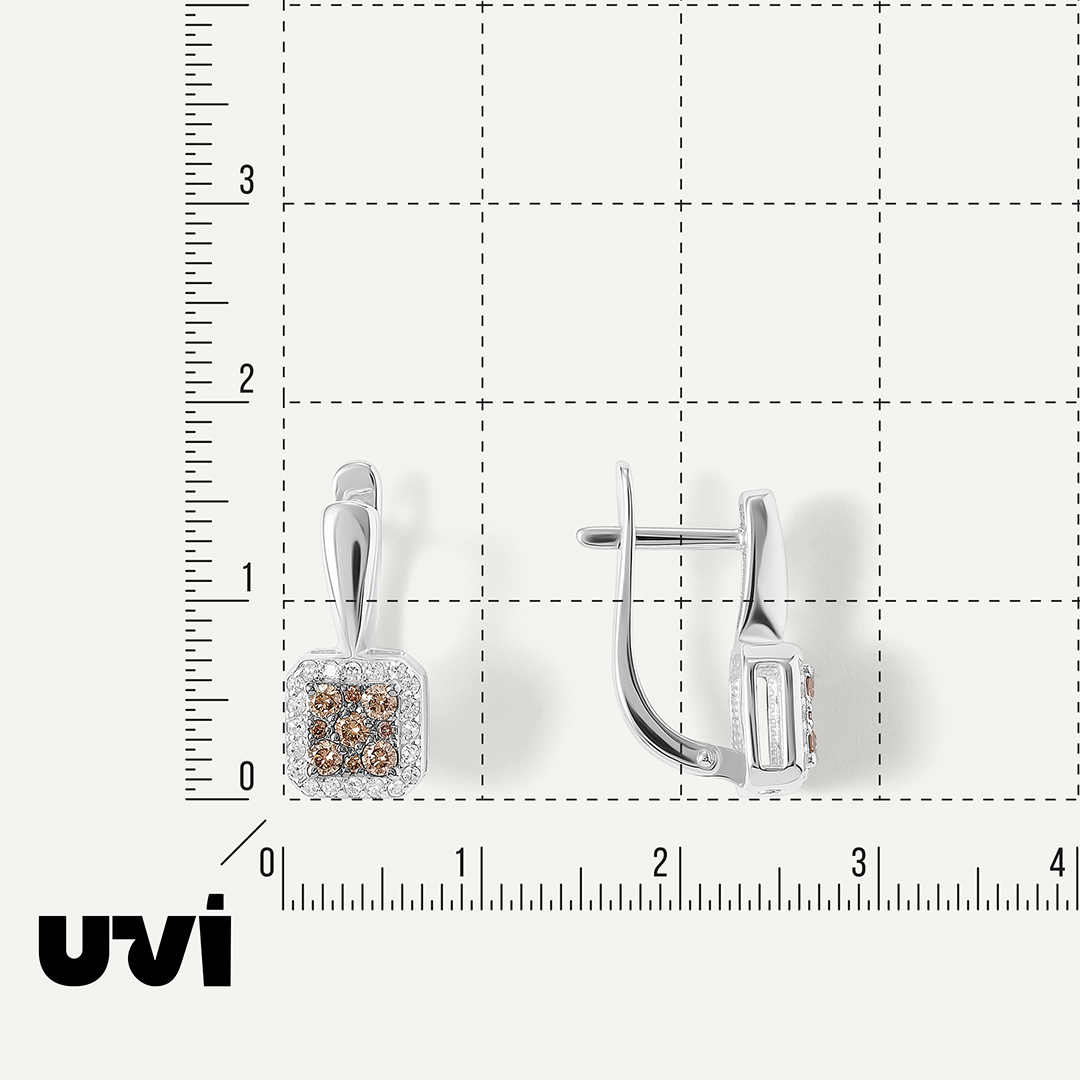10511-001295 Серьги (Au 585)