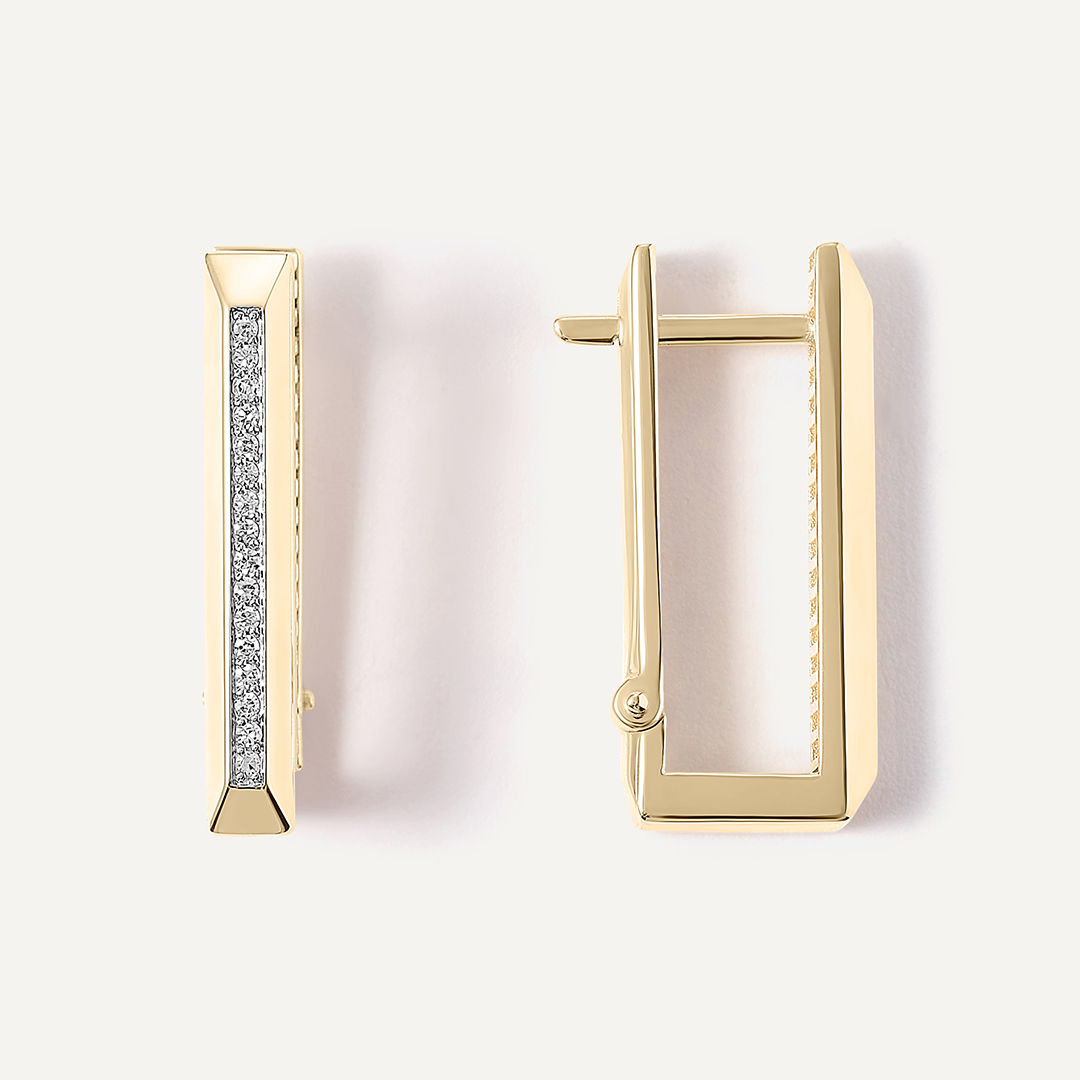 10511-001299 Серьги (Au 585)