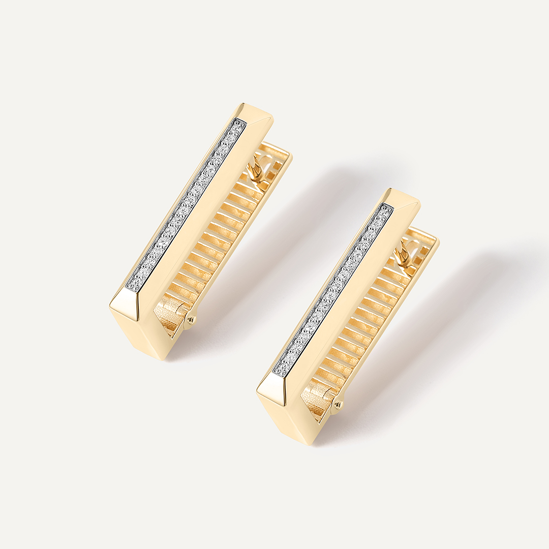 10511-001299 Серьги (Au 585)