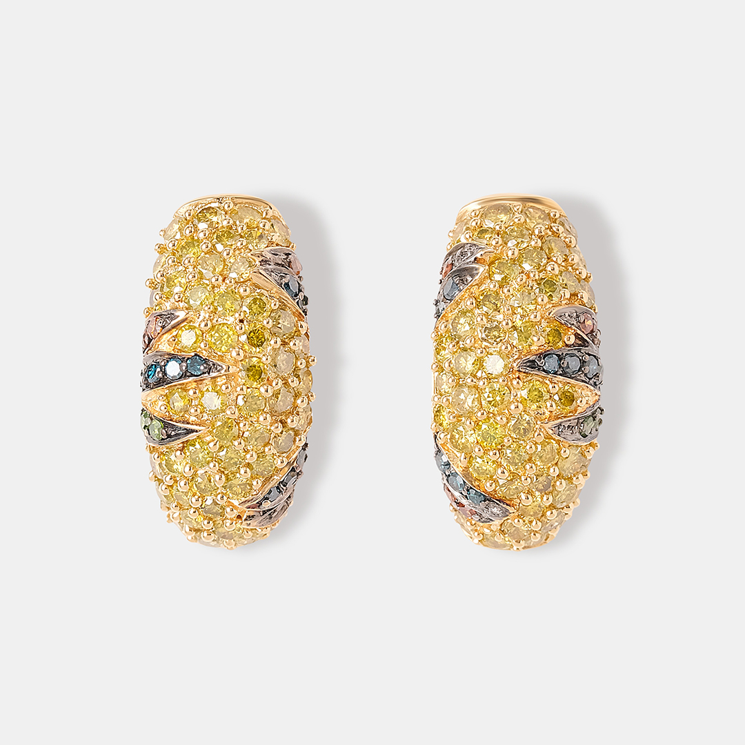 10511-001330 Серьги (Au 585)