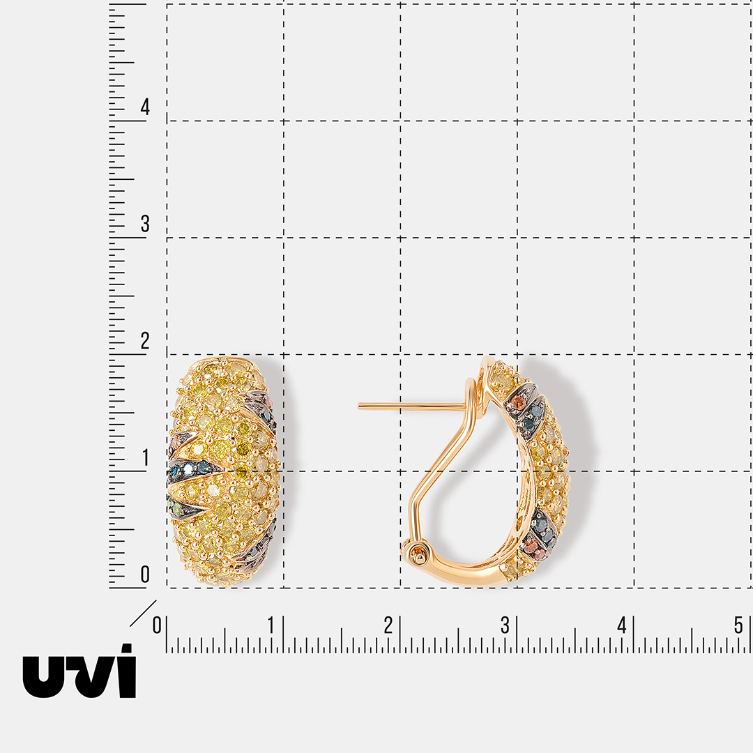 10511-001330 Серьги (Au 585)