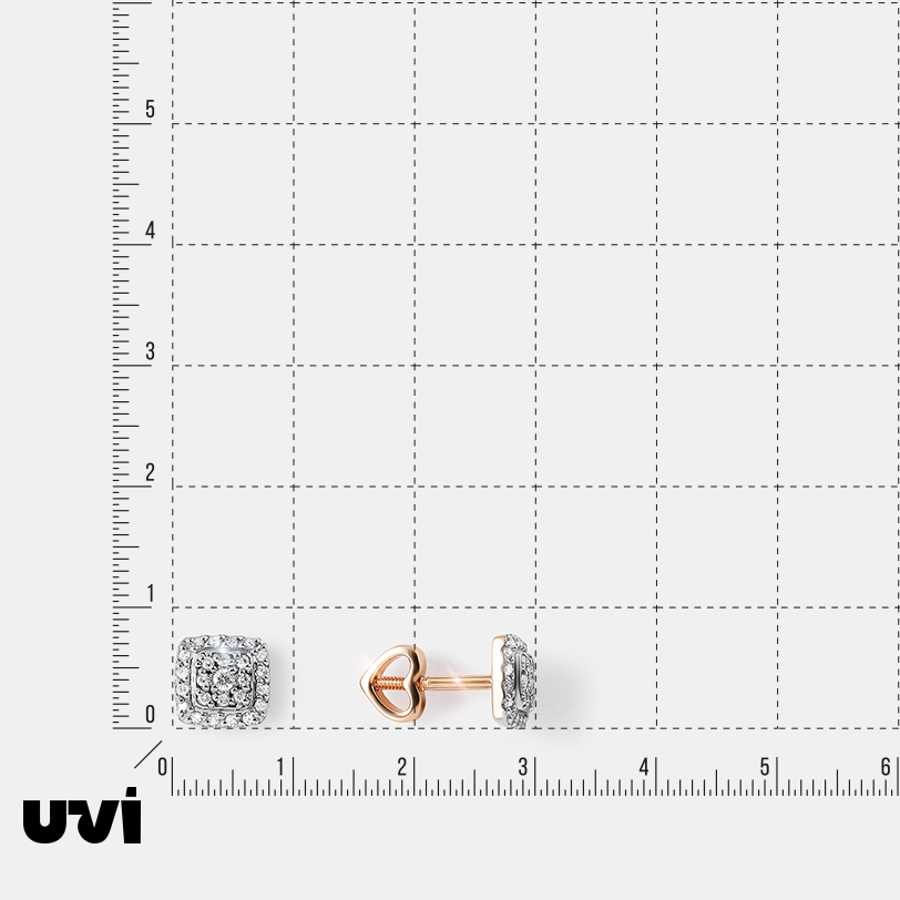 10511-001577 Серьги (Au 585)