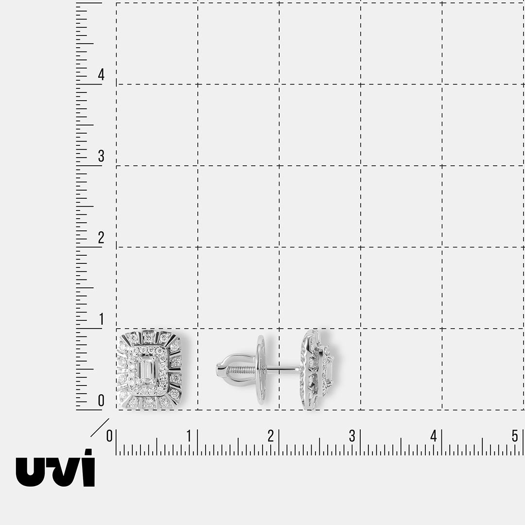 10511-001636 Серьги (Au 585)