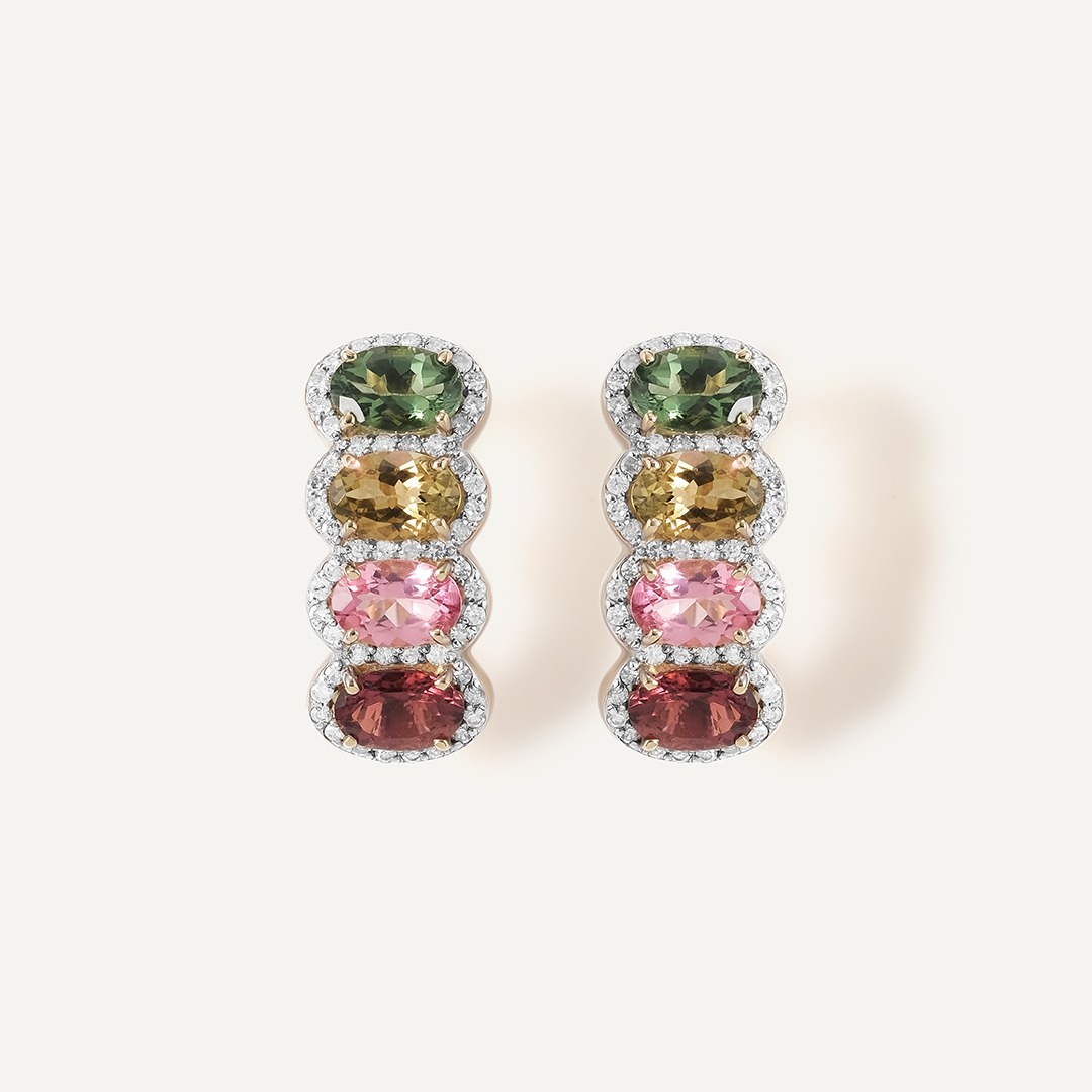 10512-000689 Серьги (Au 585)