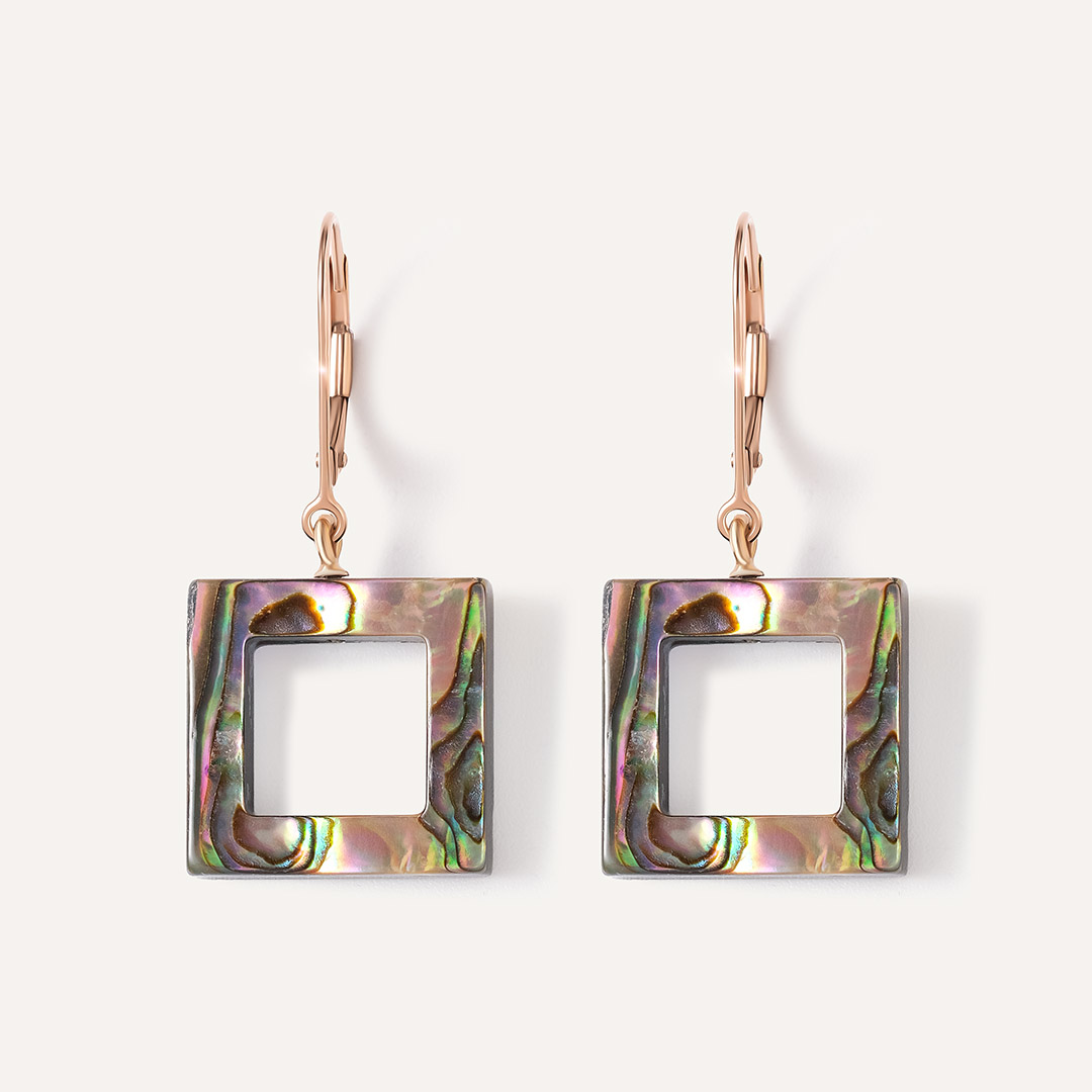 Серьги из золота с гелиотисами