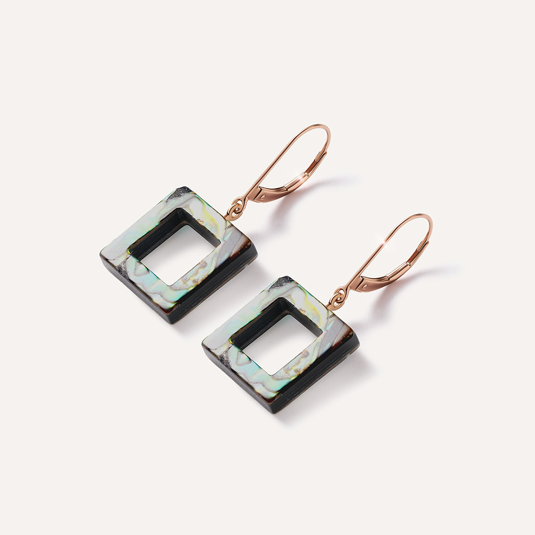 Серьги из золота с гелиотисами