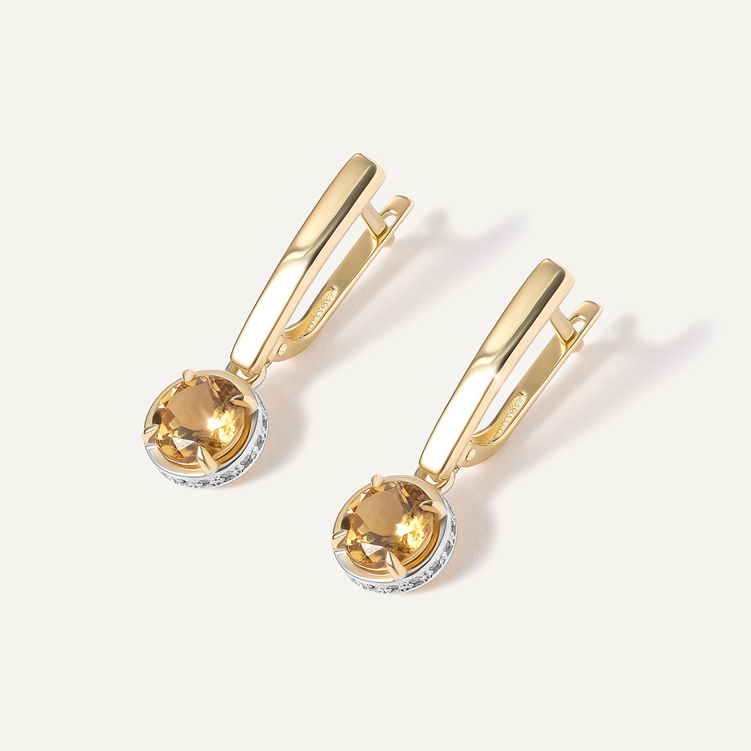 10512-000727 Серьги (Au 585)