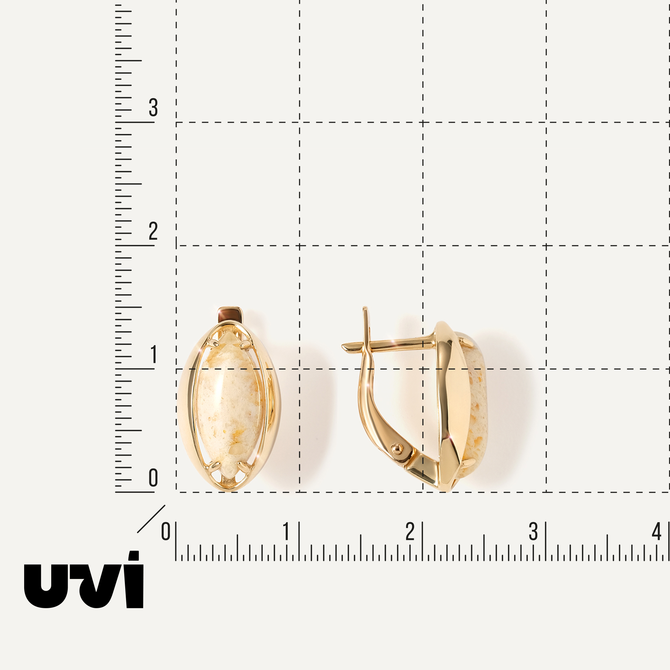 10512-000770 Серьги (Au 585)